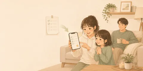 紙の「お手伝い表」をAIとアプリにしたら、パパの週末が変わった話