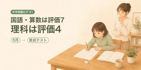 【中学受験ログ2027 #1】6年生の5月、育成テストで「無答ゼロ」を達成