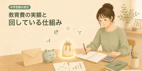 中学受験の家計｜わが家の教育費の実額と、共働きで回している仕組み