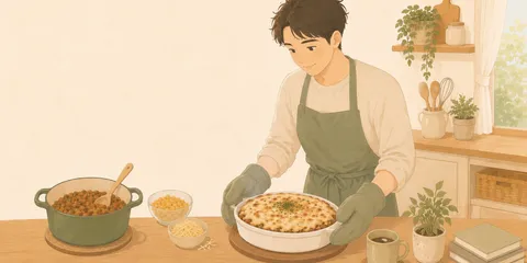 塾の日の次女の食費は1日500〜700円。前日のドライカレーをドリアにした夜の記録