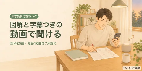中学受験の理科・社会の学習ソング41曲｜苦手な単元から親が選べる分野別一覧